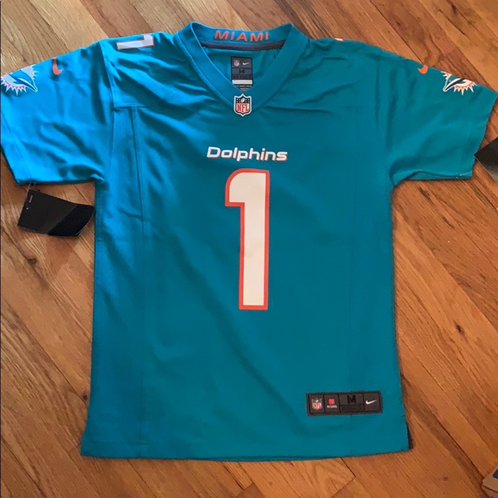 Dolphins youth medium jersey